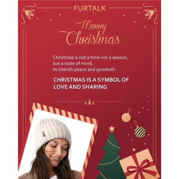 FURTALK Winter Hats for Women Fleece Lined Beanie Cable Knit Chunky Beanies Wome main image 4